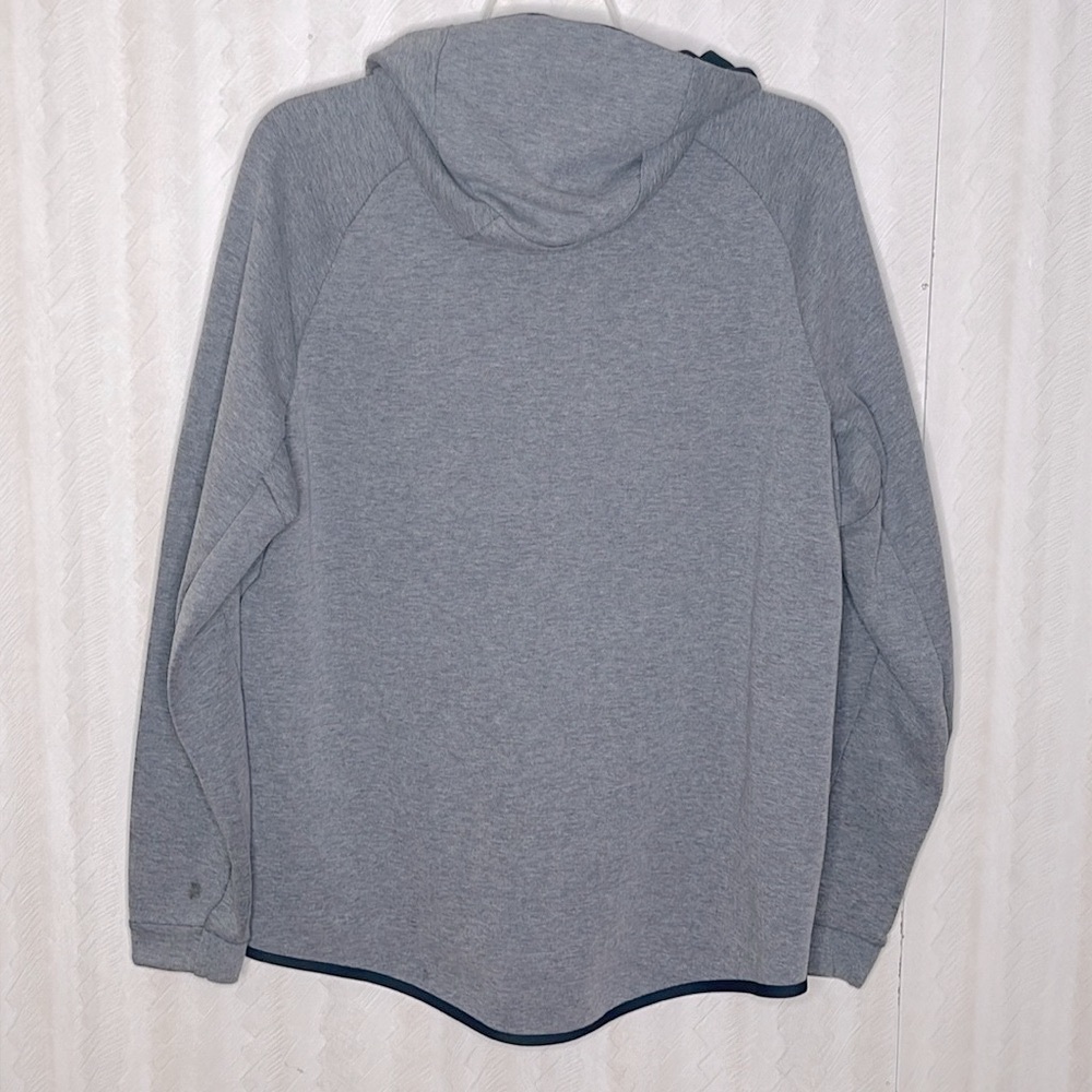 NIKE Fleece Windrunner Full-Zip Jacket Red Label Black and Gray Zip-Up Size XL - Picture 3 of 6